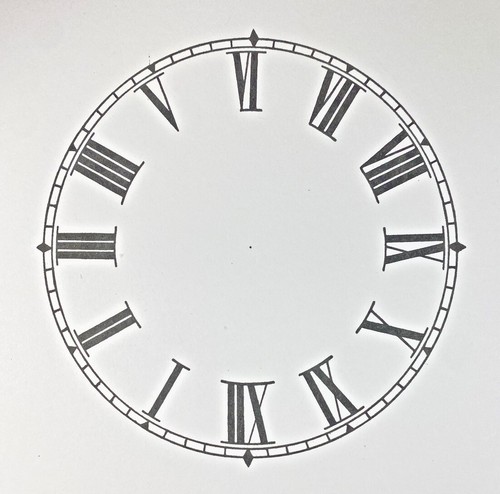 Inches diameter clock - 5, 1/2