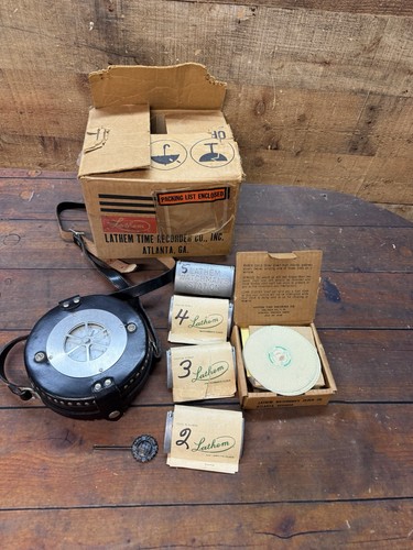 Nos lathem watchman clock - nos,