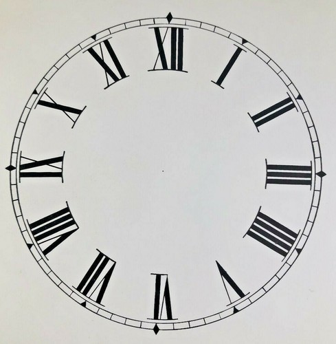 Inch paper clock - 4,