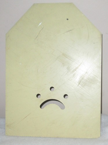 Steeple clock dial face plate - steeple,