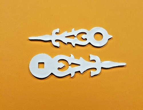 Cuckoo clock hands white - clock,